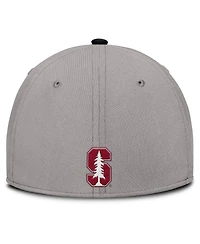 Nike Men's Gray Stanford Cardinal Rise Prep Performance Flex Hat