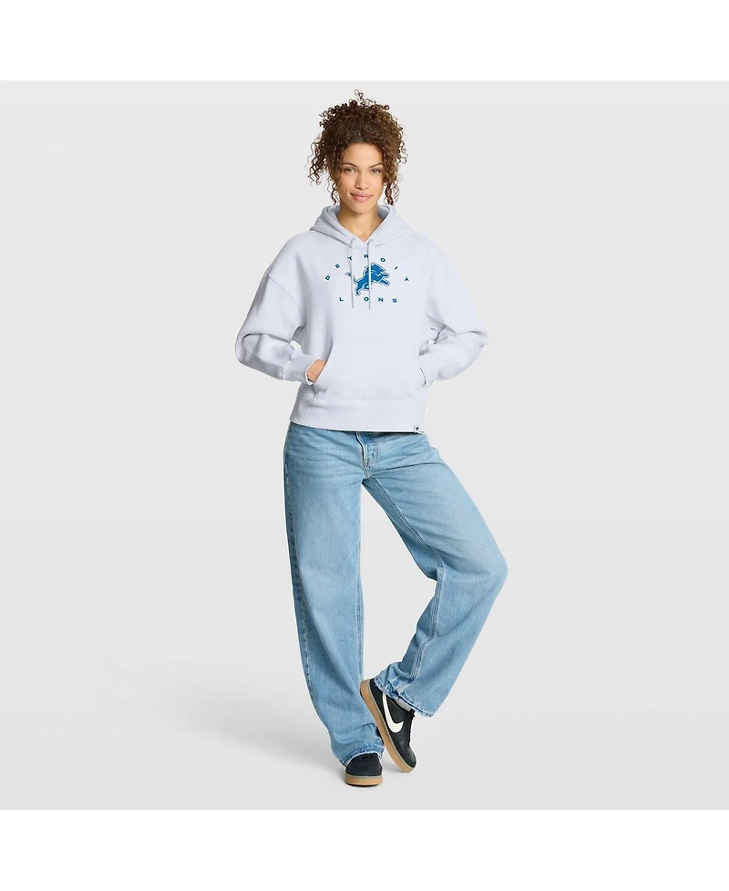 Fanatics Women's White Detroit Lions Eligible Receiver Legacy Pullover Hoodie
