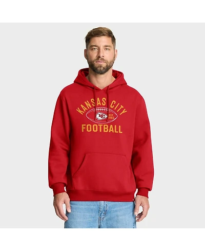 Fanatics Men's Red Kansas City Chiefs Fumblerooski Legacy Pullover Hoodie