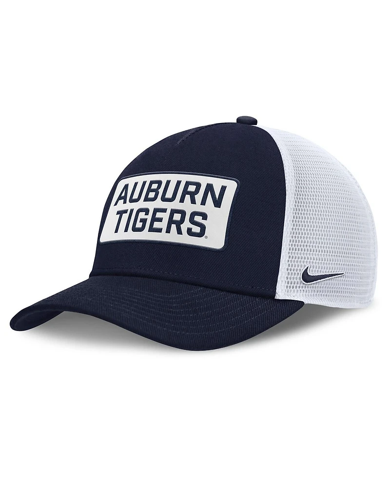 Nike Men's Navy Auburn Tigers 2025 On-Field Club Adjustable Trucker Hat