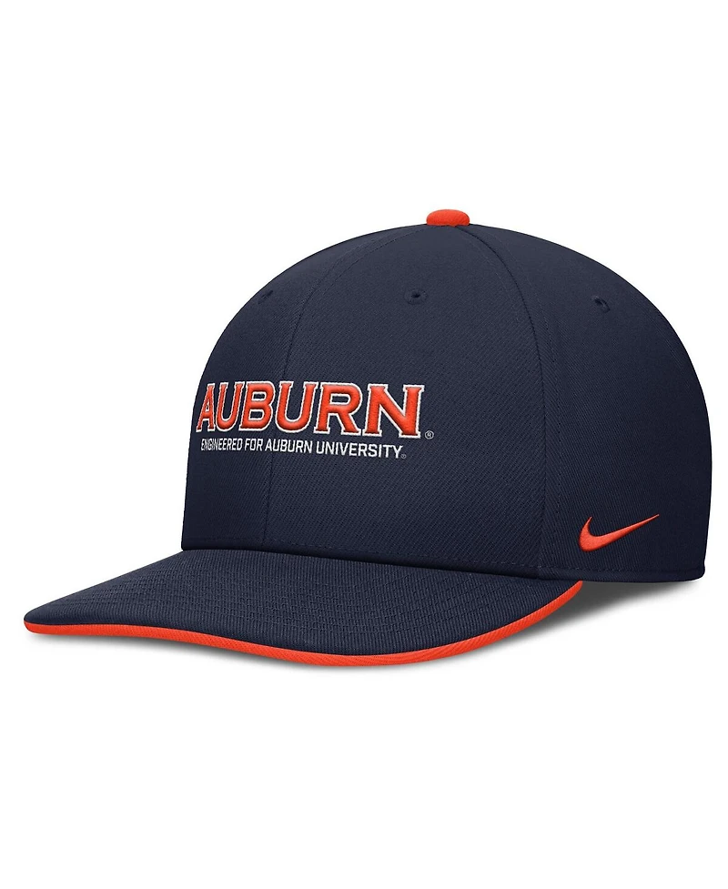 Nike Men's Navy Auburn Tigers 2025 On-Field Pro Dri-fit Adjustable Hat