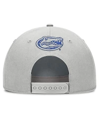 Jordan Men's Gray Florida Gators 2025 Sideline Dust Pinched Rise Adjustable Hat