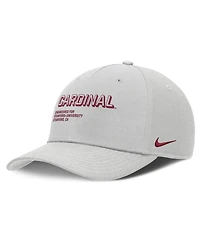 Nike Men's Gray Stanford Cardinal 2025 Sideline Dust Pinched Rise Adjustable Hat