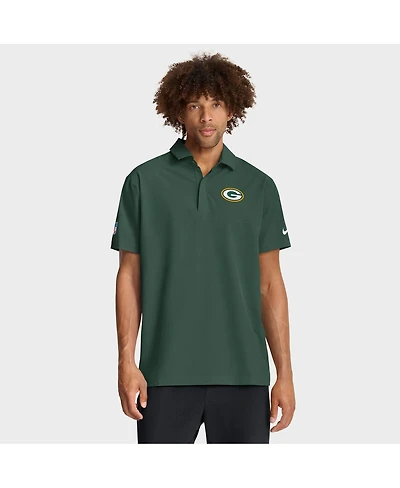 Nike Men's Green Bay Packers Sideline City Pride Woven Performance Polo Shirt