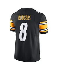 Nike Men's Aaron Rodgers Black Pittsburgh Steelers Team Vapor F.u.s.e. Limited Jersey