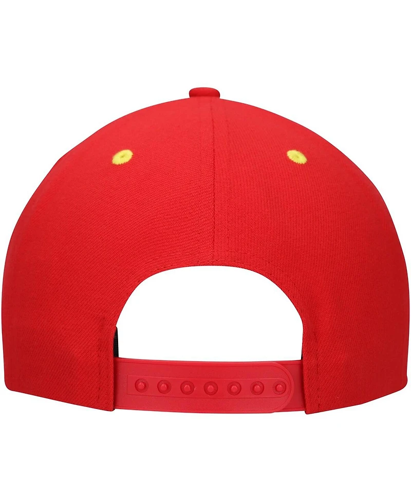 Lids Big Boys and Girls Royal/Red Wonder Woman Chibi Glow-in-the-Dark Snapback Hat