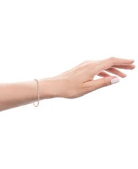 Diamond Bolo Bracelet (1/4 ct. t.w.) in 10k Gold or 10k Rose Gold