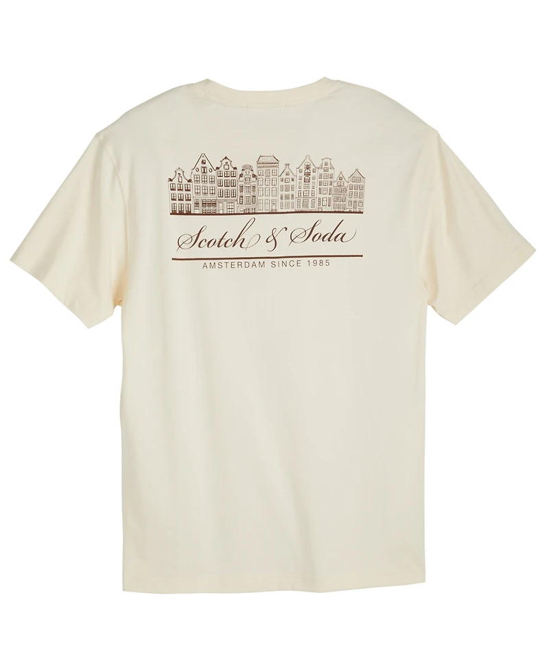 Scotch & Soda Men's Amsterdam Graphic Short Sleeve T-Shirt