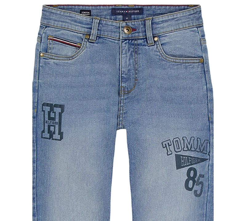 Tommy Hilfiger Big Boys 8-20 Logo Denim Jeans