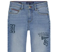 Tommy Hilfiger Big Boys 8-20 Logo Denim Jeans