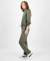 Topson Downs Juniors Half Zip Scuba Sweatshirt Scuba Joggers