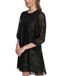 Calvin Klein Women's Crew Neck Shift Dress