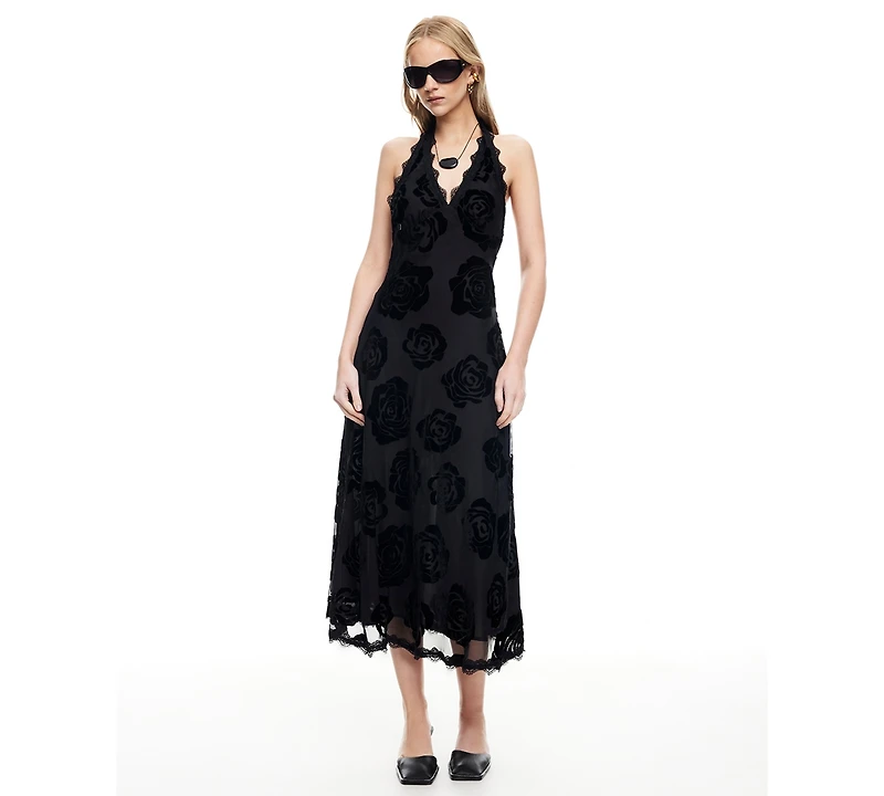 Lioness Women's Stars Align Halter Neck Midi Dress