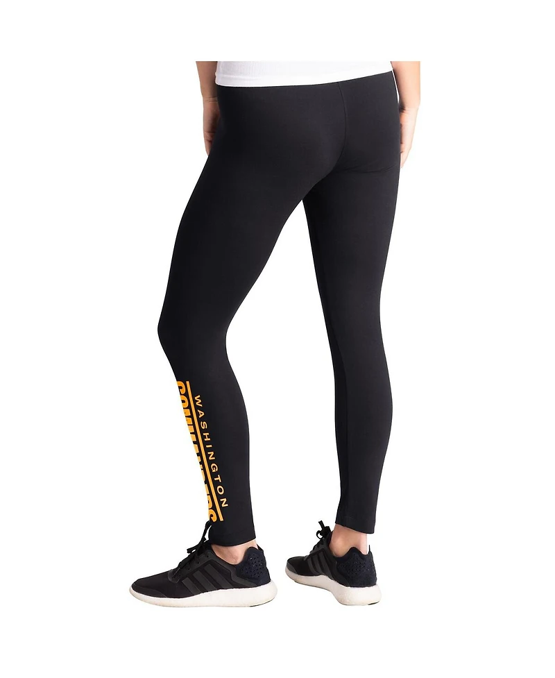 G-iii 4Her by Carl Banks Women's Black Washington Commanders Pregame Leggings