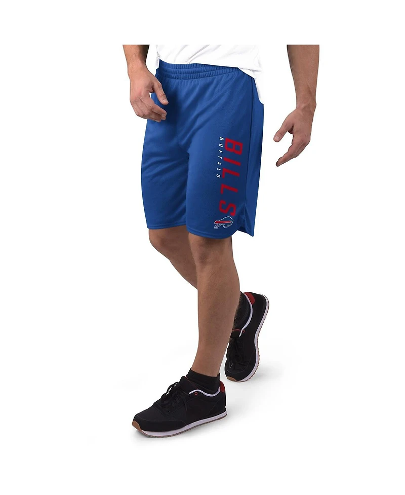 Msx by Michael Strahan Men's Royal Buffalo Bills Mesh Shorts