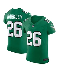 Nike Men's Saquon Barkley Kelly Green Philadelphia Eagles Alternate Vapor F.u.s.e. Elite Jersey
