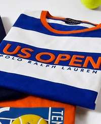 Polo Ralph Lauren Unisex Us Open Classic-Fit Striped T-Shirt