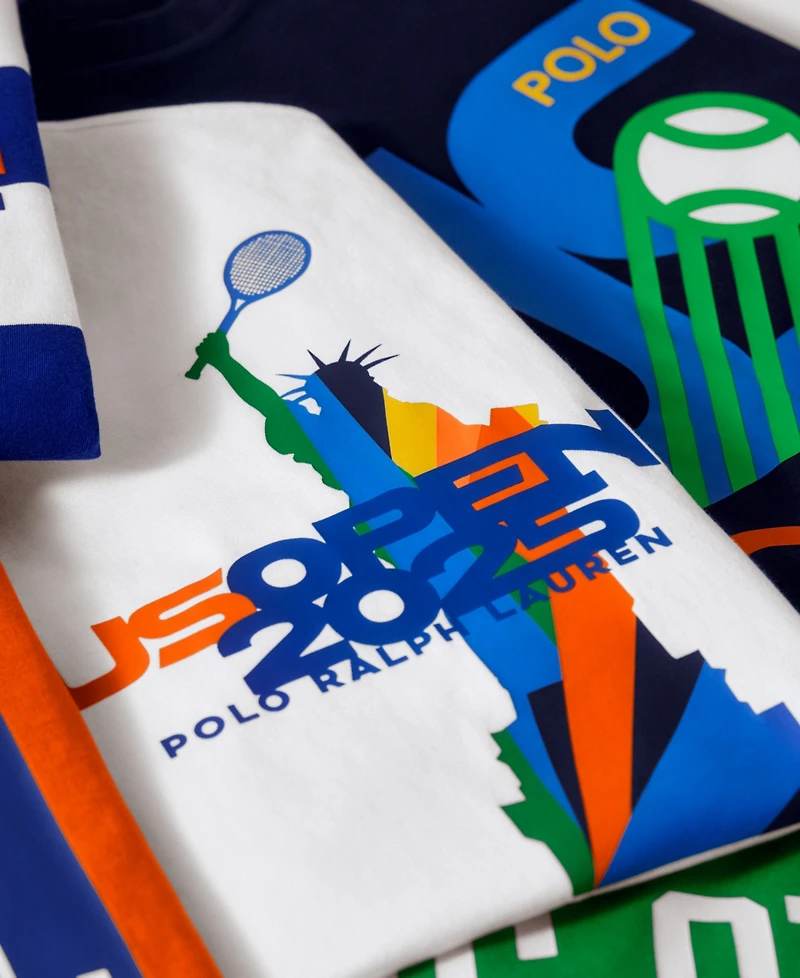 Polo Ralph Lauren Unisex Us Open Classic-Fit Jersey T-Shirt