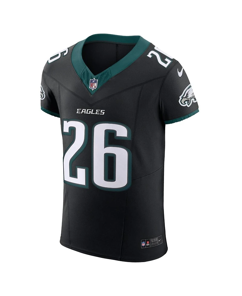 Nike Men's Saquon Barkley Black Philadelphia Eagles Alternate Vapor F.u.s.e. Elite Jersey