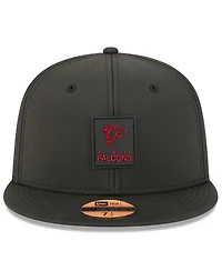 New Era Men's Black Atlanta Falcons 2025 Sideline 59FIFTY Fitted Hat