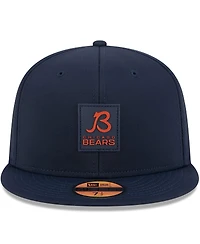 New Era Men's Navy Chicago Bears 2025 Sideline 59FIFTY Fitted Hat