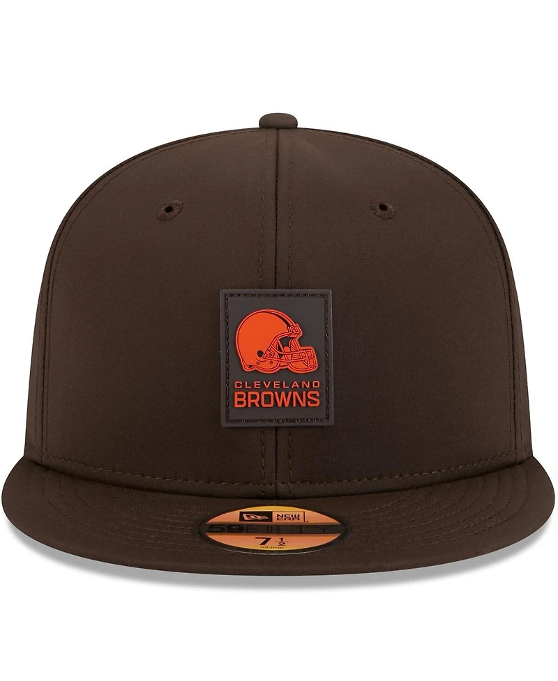 New Era Men's Cleveland Browns 2025 Sideline 59FIFTY Fitted Hat
