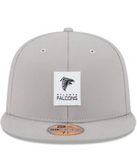 New Era Men's Gray Atlanta Falcons 2025 Sideline 59FIFTY Fitted Hat