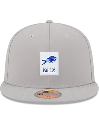 New Era Men's Gray Buffalo Bills 2025 Sideline 59FIFTY Fitted Hat