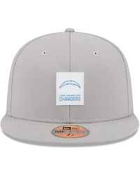 New Era Men's Gray Los Angeles Chargers 2025 Sideline 59FIFTY Fitted Hat