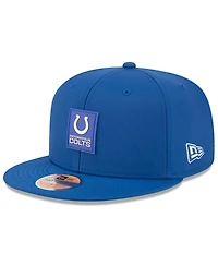 New Era Men's Royal Indianapolis Colts 2025 Sideline 59FIFTY Fitted Hat