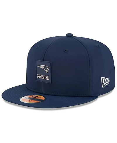 New Era Men's Navy England Patriots 2025 Sideline 59FIFTY Fitted Hat