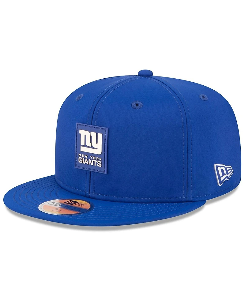 New Era Men's Royal York Giants 2025 Sideline 59FIFTY Fitted Hat