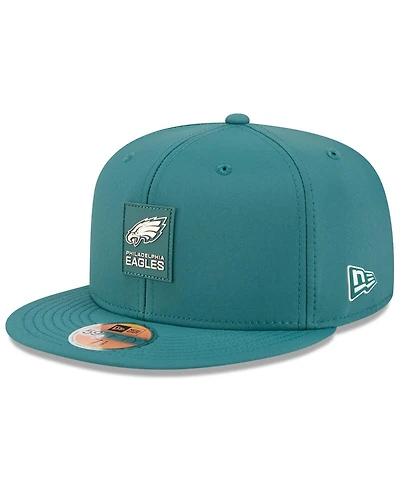 New Era Men's Midnight Green Philadelphia Eagles 2025 Sideline 59FIFTY Fitted Hat