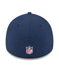 New Era Men's Navy Denver Broncos 2025 Sideline 39THIRTY Flex Hat