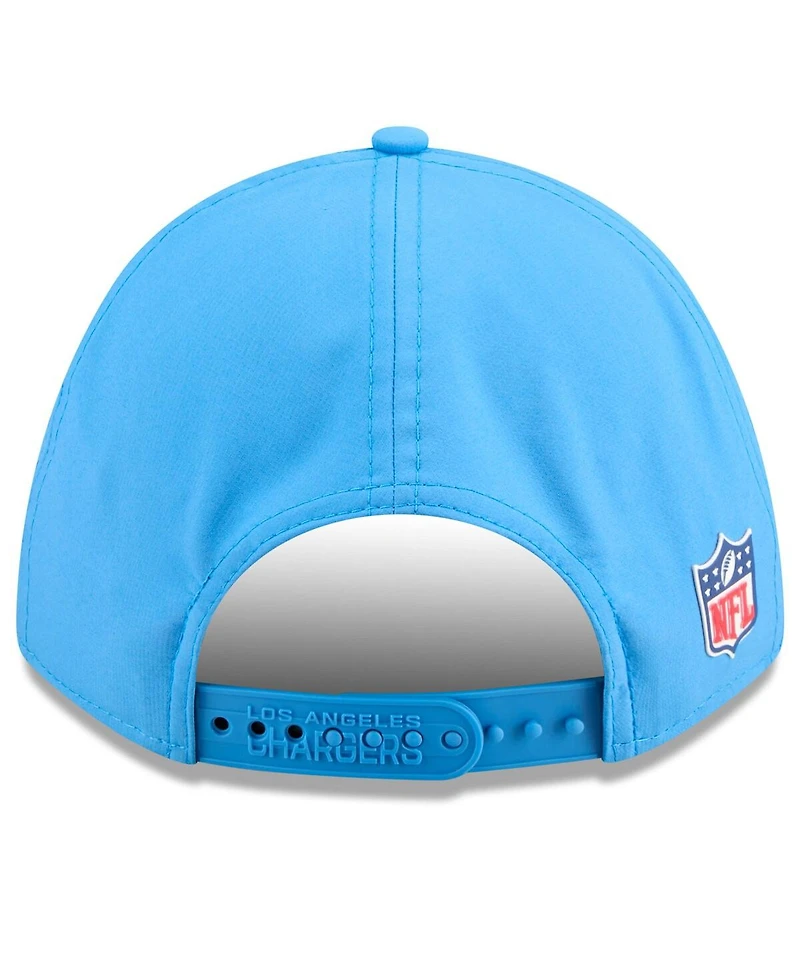 New Era Men's Powder Blue Los Angeles Chargers 2025 Sideline M-crown 9FORTY Adjustable Hat