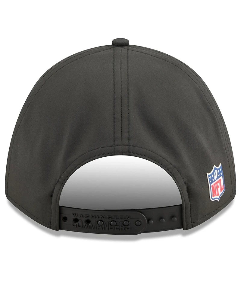 New Era Men's Washington Commanders 2025 Sideline M-crown 9FORTY Adjustable Hat