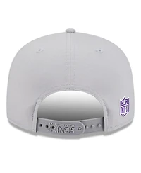 New Era Men's Minnesota Vikings 2025 Sideline Split Panel 9FIFTY Snapback Hat