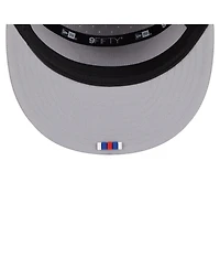 New Era Men's Gray New York Giants 2025 Sideline Split Panel 9FIFTY Snapback Hat