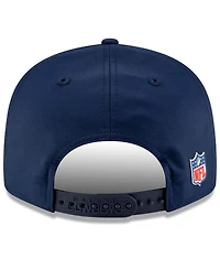 New Era Men's Navy Dallas Cowboys 2025 Sideline Split Panel 9FIFTY Snapback Hat