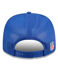 New Era Men's Royal Buffalo Bills 2025 Sideline 9SEVENTY Trucker Adjustable Hat