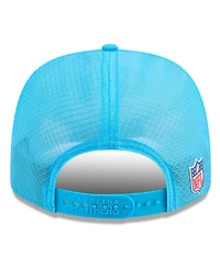New Era Men's Blue Carolina Panthers 2025 Sideline 9SEVENTY Trucker Adjustable Hat