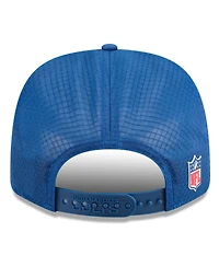 New Era Men's Royal Indianapolis Colts 2025 Sideline 9SEVENTY Trucker Adjustable Hat