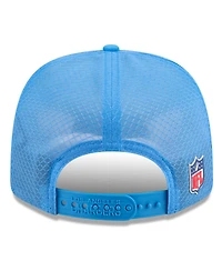 New Era Men's Powder Blue Los Angeles Chargers 2025 Sideline 9SEVENTY Trucker Adjustable Hat