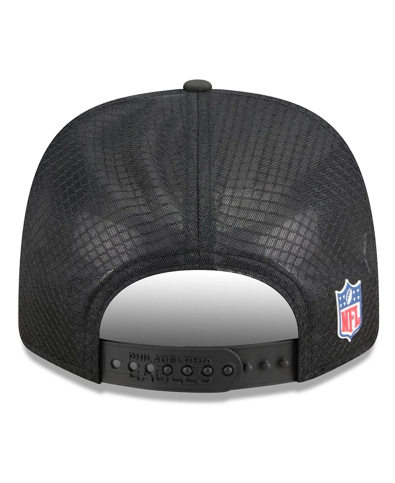 New Era Men's Philadelphia Eagles 2025 Sideline 9SEVENTY Trucker Adjustable Hat