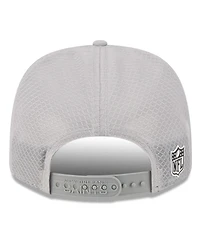 New Era Men's Gray New Orleans Saints 2025 Sideline 9SEVENTY Adjustable Trucker Hat