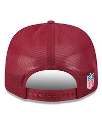 New Era Men's Burgundy Washington Commanders 2025 Sideline 9SEVENTY Trucker Adjustable Hat