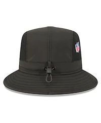 New Era Men's Black Baltimore Ravens 2025 Sideline Bucket Hat