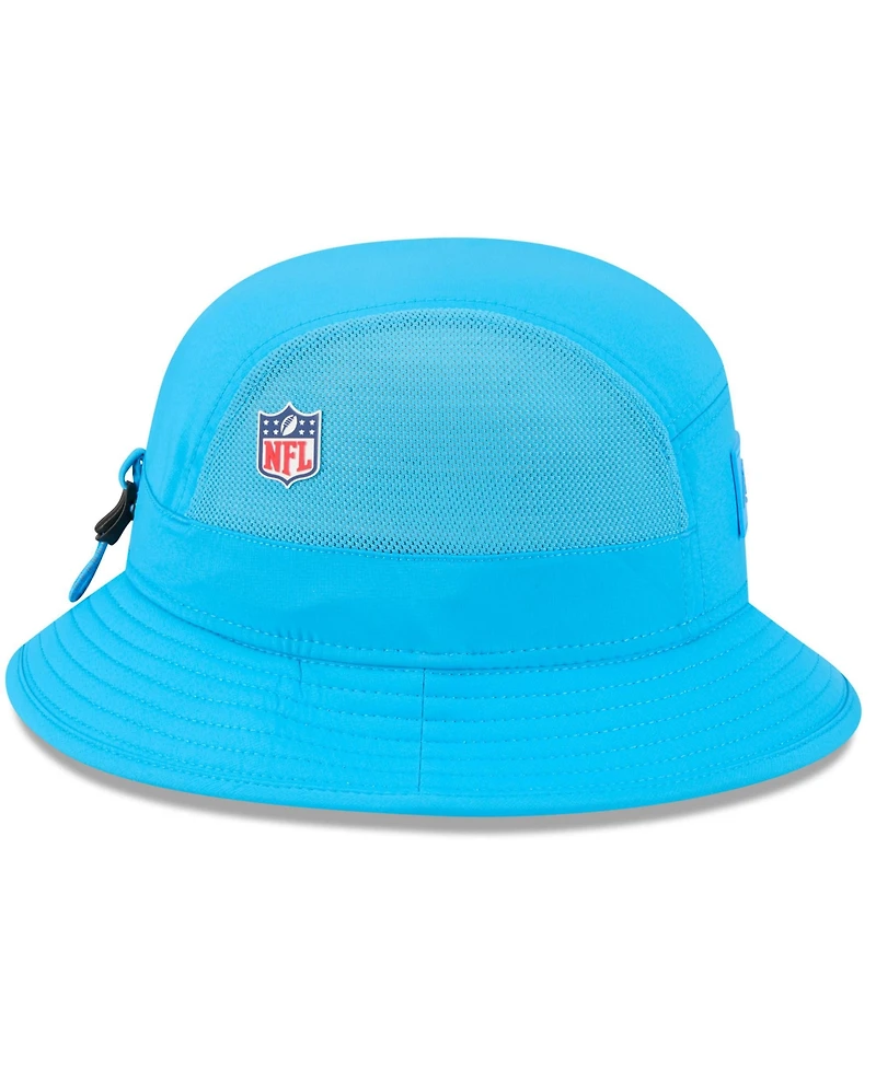 New Era Men's Blue Carolina Panthers 2025 Sideline Bucket Hat