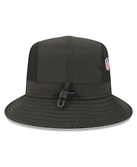 New Era Men's Black Cincinnati Bengals 2025 Sideline Bucket Hat