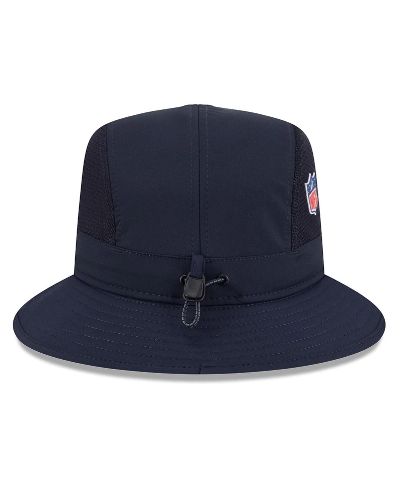 New Era Men's Navy Houston Texans 2025 Sideline Bucket Hat